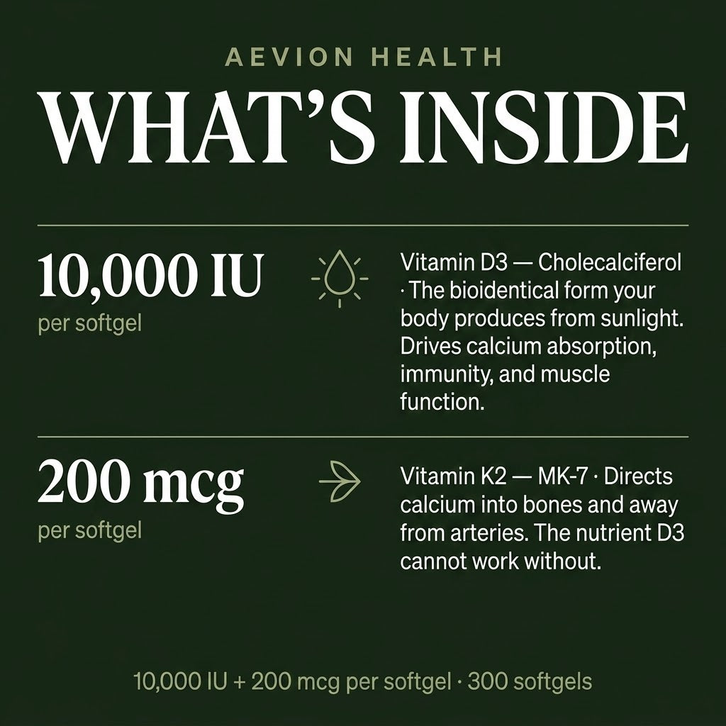 Aevion™ Enhanced D3 K2